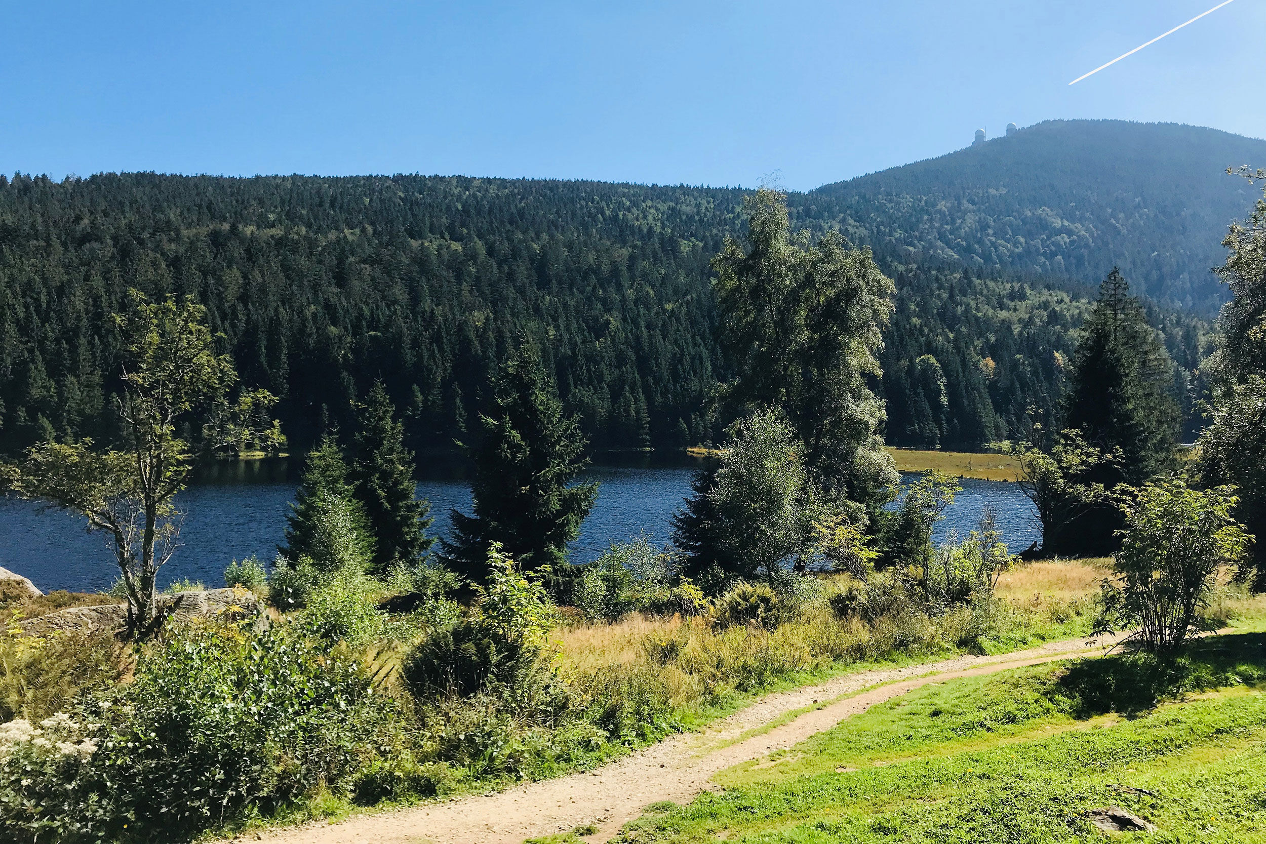 Kleiner Arbersee bei Bodenmais, Wellness- & Sporthotel Jagdhof, Bayerischer Wald
